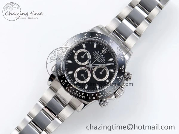 Daytona 116500 ZF 1:1 Best Edition 904L SS Case and Bracelet Black Dial SH Lightweight 1679
