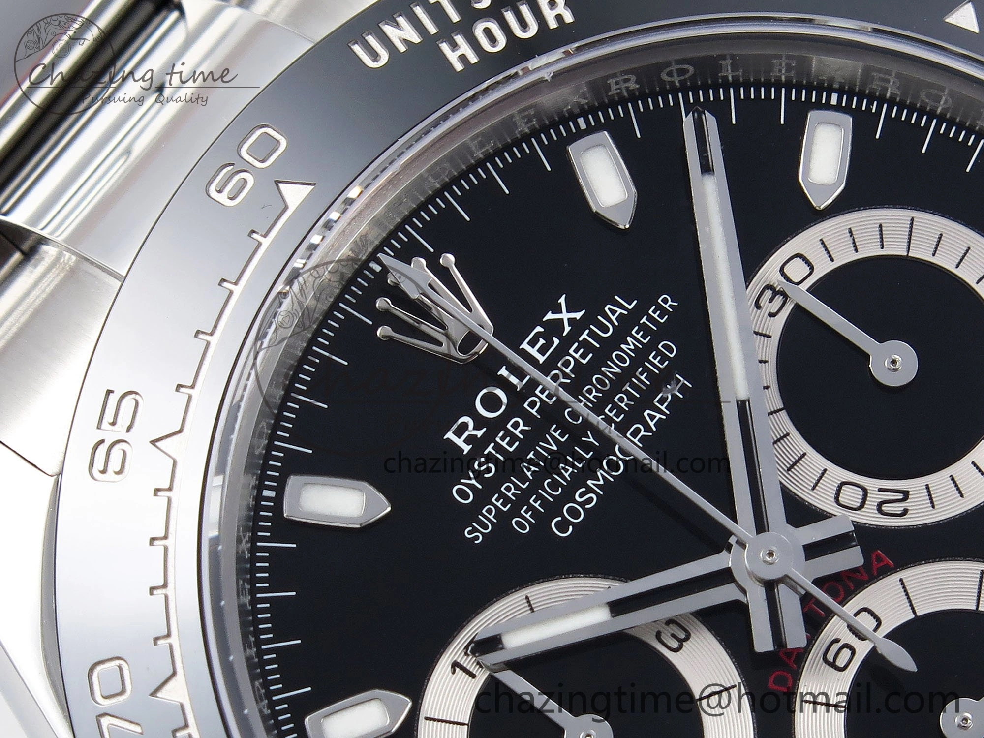 Daytona 116500 ZF 1:1 Best Edition 904L SS Case and Bracelet Black Dial SH Lightweight 1679