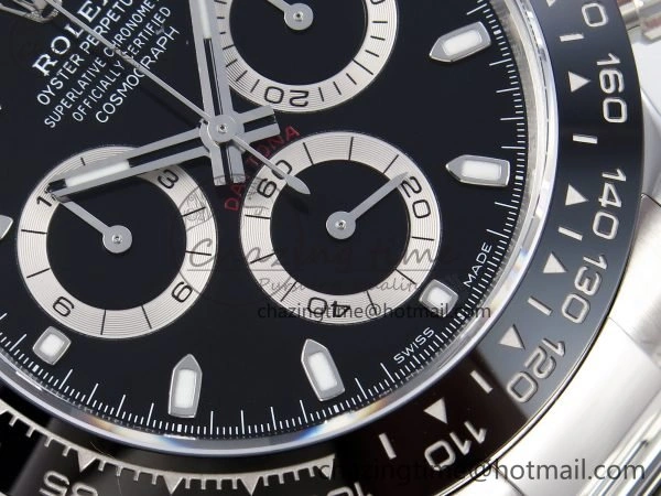 Daytona 116500 ZF 1:1 Best Edition 904L SS Case and Bracelet Black Dial SH Lightweight 1679