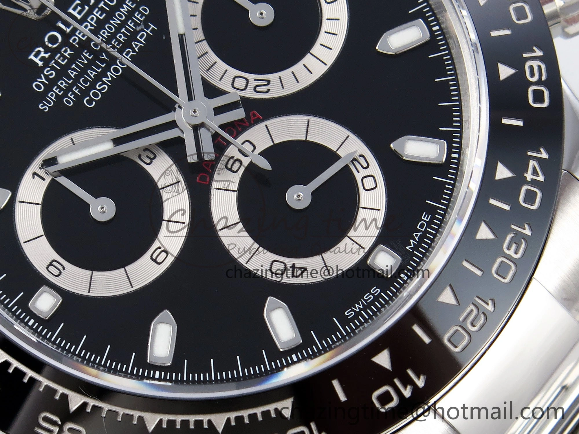 Daytona 116500 ZF 1:1 Best Edition 904L SS Case and Bracelet Black Dial SH Lightweight 1679