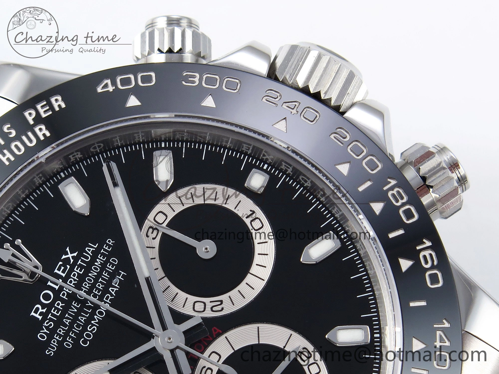 Daytona 116500 ZF 1:1 Best Edition 904L SS Case and Bracelet Black Dial SH Lightweight 1679