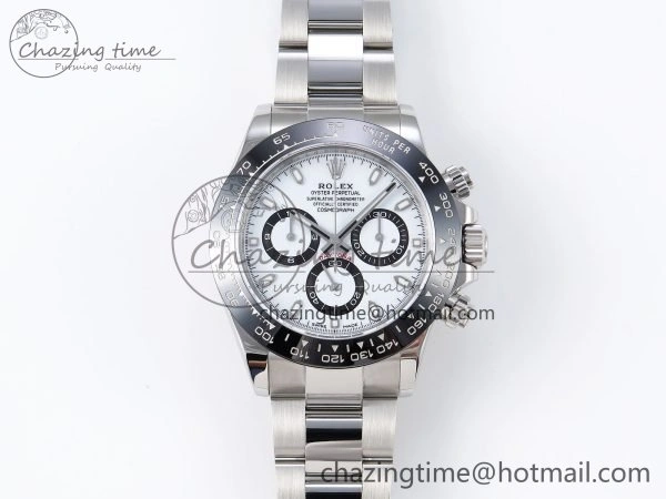 Daytona 116500 ZF 1:1 Best Edition 904L SS Case and Bracelet White Dial SH Affordable 1678