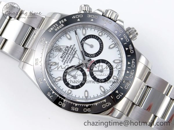 Daytona 116500 ZF 1:1 Best Edition 904L SS Case and Bracelet White Dial SH Affordable 1678