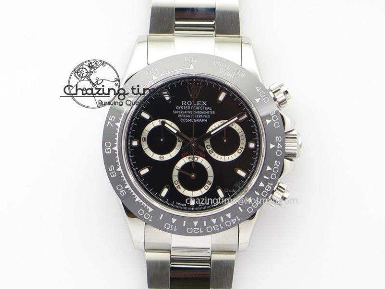 Daytona 116500LN BP Maker Best Edition Black Dial On SS Bracelet A7750 V Durable 3954