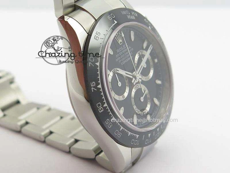 Daytona 116500LN BP Maker Best Edition Black Dial On SS Bracelet A7750 V Durable 3954
