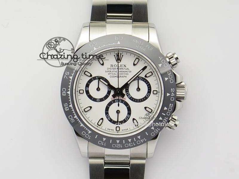 Daytona 116500LN BP Maker Best Edition White Dial On SS Bracelet A7750 V TechFriendly 3947