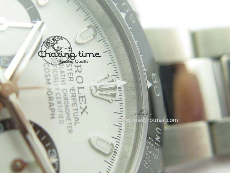 Daytona 116500LN BP Maker Best Edition White Dial On SS Bracelet A7750 V TechFriendly 3947