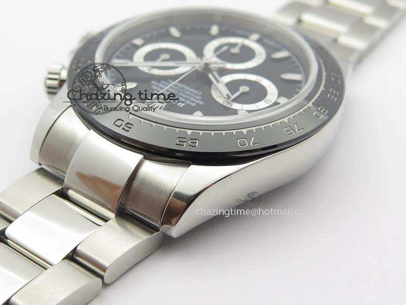 RelaxedFit Daytona 116500LN JF 1:1 Best Edition Black Dial On SS Bracelet A4130 (Same Thickness As Genuine) V 3701