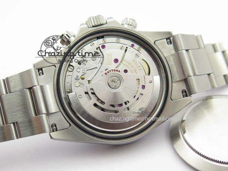 RelaxedFit Daytona 116500LN JF 1:1 Best Edition Black Dial On SS Bracelet A4130 (Same Thickness As Genuine) V 3701