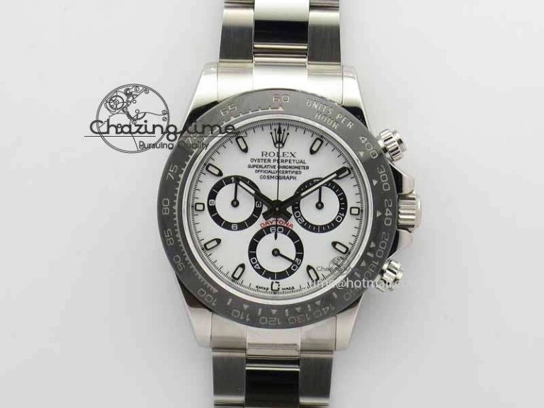 Soft Daytona 116500LN JF 1:1 Best Edition White Dial On SS Bracelet A4130 (Same Thickness As Genuine) 3726