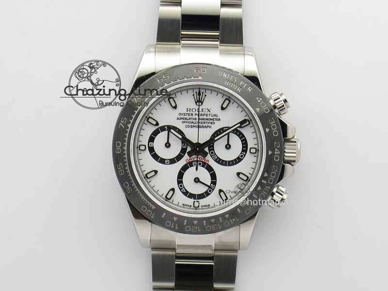 Soft Daytona 116500LN JF 1:1 Best Edition White Dial On SS Bracelet A4130 (Same Thickness As Genuine) 3726