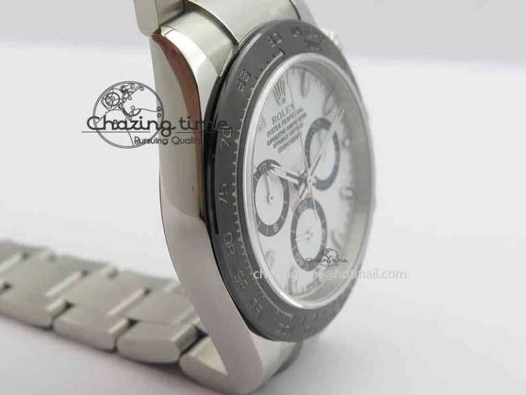 Soft Daytona 116500LN JF 1:1 Best Edition White Dial On SS Bracelet A4130 (Same Thickness As Genuine) 3726