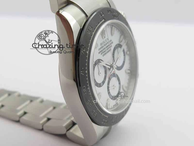 Soft Daytona 116500LN JF 1:1 Best Edition White Dial On SS Bracelet A4130 (Same Thickness As Genuine) 3726