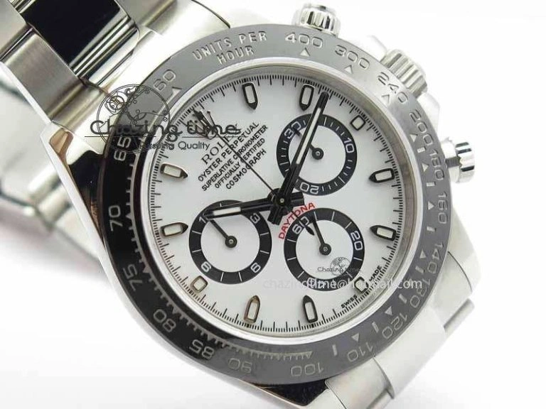 Soft Daytona 116500LN JF 1:1 Best Edition White Dial On SS Bracelet A4130 (Same Thickness As Genuine) 3726