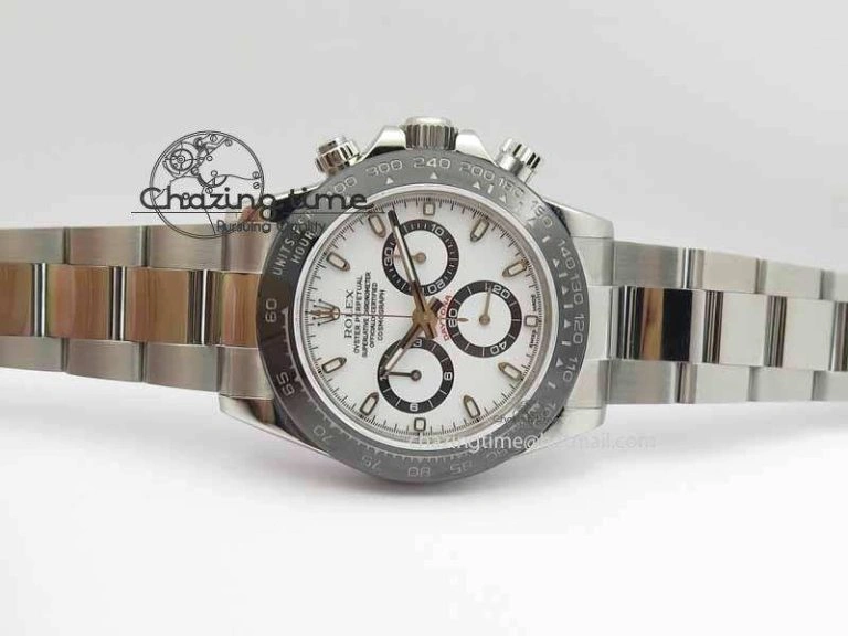 Soft Daytona 116500LN JF 1:1 Best Edition White Dial On SS Bracelet A4130 (Same Thickness As Genuine) 3726