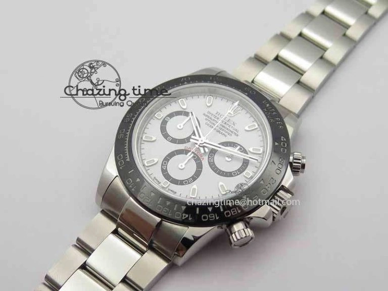 Soft Daytona 116500LN JF 1:1 Best Edition White Dial On SS Bracelet A4130 (Same Thickness As Genuine) 3726