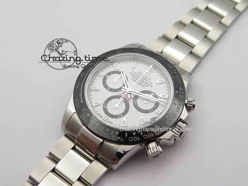 Soft Daytona 116500LN JF 1:1 Best Edition White Dial On SS Bracelet A4130 (Same Thickness As Genuine) 3726