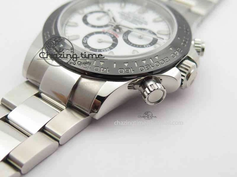 Soft Daytona 116500LN JF 1:1 Best Edition White Dial On SS Bracelet A4130 (Same Thickness As Genuine) 3726
