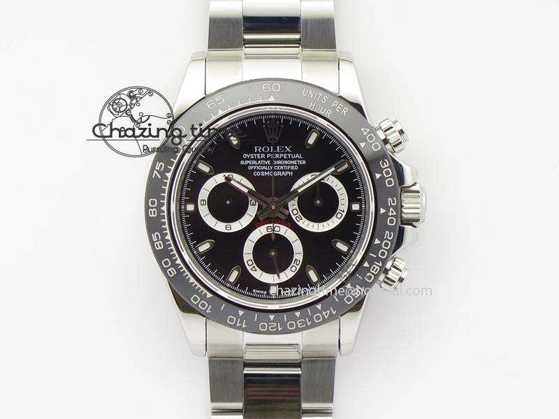 Daytona 116500LN JF Best Edition Black Dial On SS Bracelet A23J (Same Thickness As Genuine) OdorResistant 3956