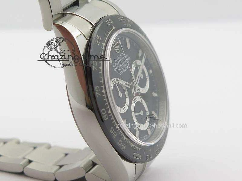 Daytona 116500LN JF Best Edition Black Dial On SS Bracelet A23J (Same Thickness As Genuine) OdorResistant 3956