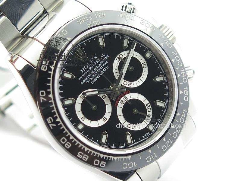 Daytona 116500LN JF Best Edition Black Dial On SS Bracelet A23J (Same Thickness As Genuine) OdorResistant 3956