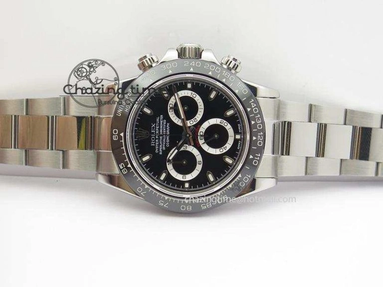 Daytona 116500LN JF Best Edition Black Dial On SS Bracelet A23J (Same Thickness As Genuine) OdorResistant 3956