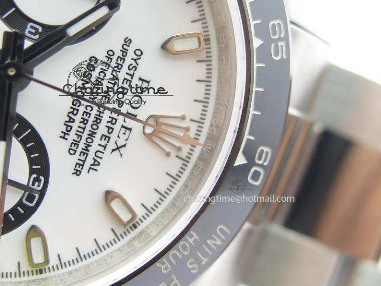 Upgraded Daytona 116500LN JF Best Edition White Dial On SS Bracelet A23J (Same Thickness As Genuine) 3955