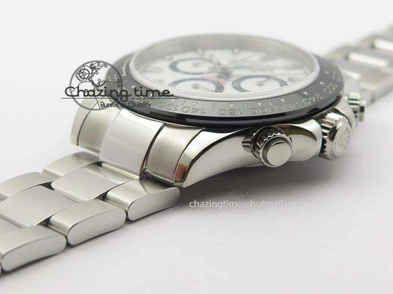 Upgraded Daytona 116500LN JF Best Edition White Dial On SS Bracelet A23J (Same Thickness As Genuine) 3955