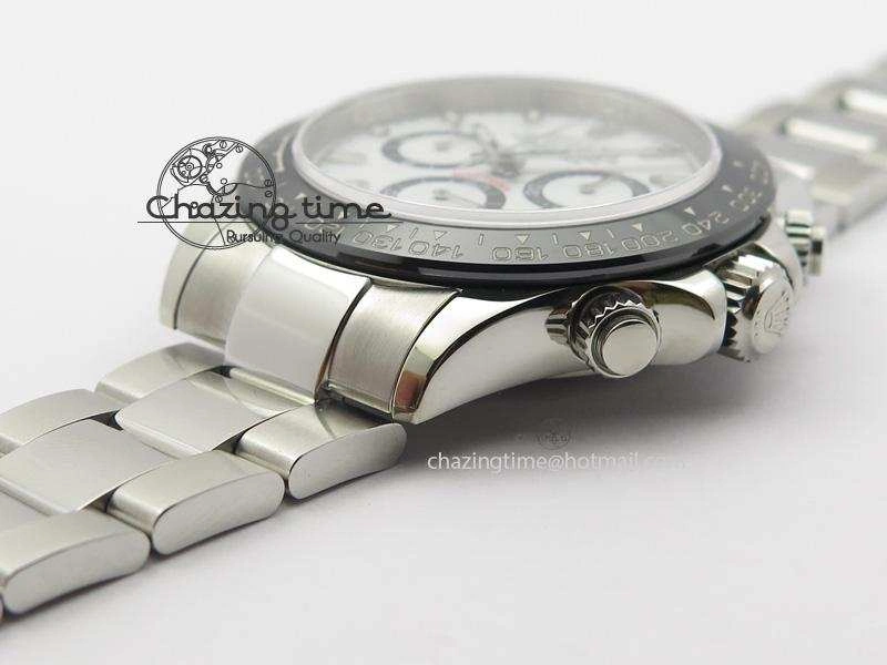 Upgraded Daytona 116500LN JF Best Edition White Dial On SS Bracelet A23J (Same Thickness As Genuine) 3955