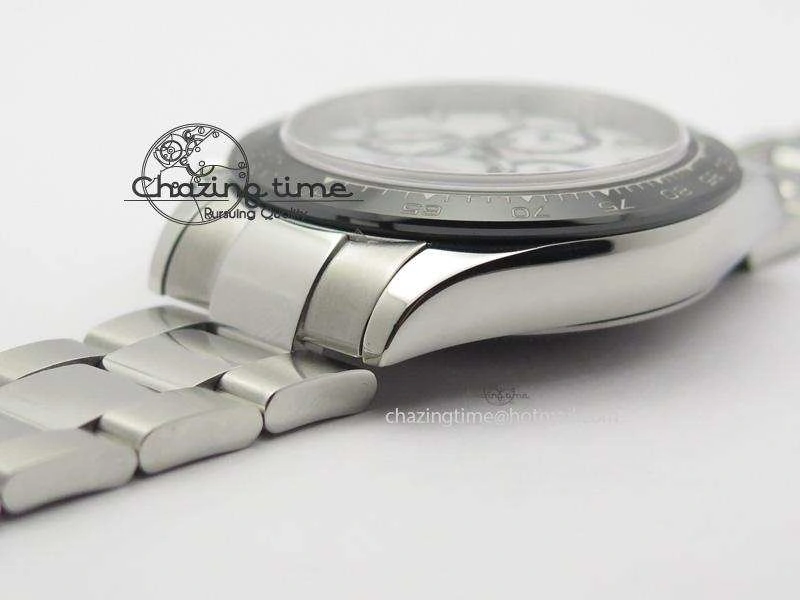 Upgraded Daytona 116500LN JF Best Edition White Dial On SS Bracelet A23J (Same Thickness As Genuine) 3955