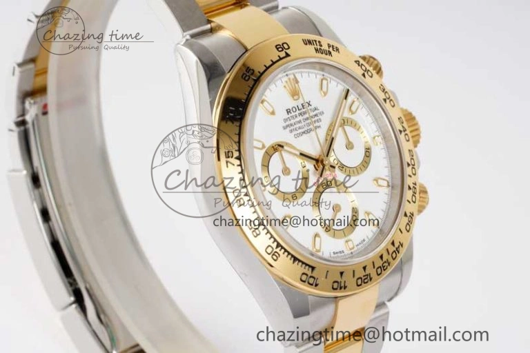 Daytona 116503 BTF 1:1 Best Edition 904L SS Case and Bracelet White Dial SA Packable 2336