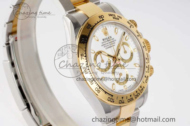 Daytona 116503 BTF 1:1 Best Edition 904L SS Case and Bracelet White Dial SA Packable 2336