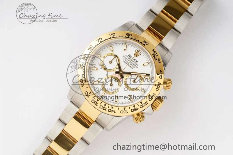 Daytona 116503 BTF 1:1 Best Edition 904L SS Case and Bracelet White Dial SA Packable 2336