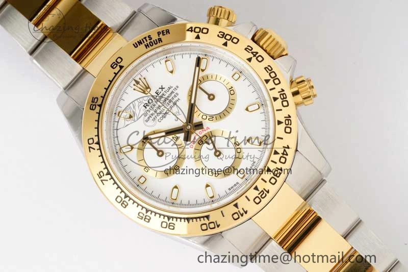 Daytona 116503 BTF 1:1 Best Edition 904L SS Case and Bracelet White Dial SA Packable 2336