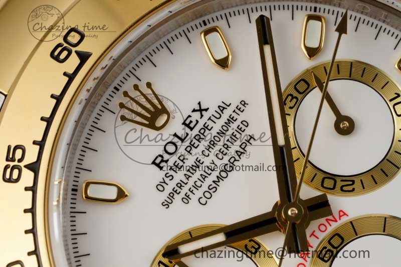 Daytona 116503 BTF 1:1 Best Edition 904L SS Case and Bracelet White Dial SA Packable 2336