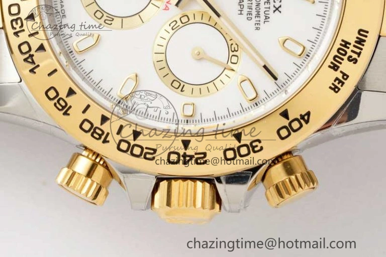 Daytona 116503 BTF 1:1 Best Edition 904L SS Case and Bracelet White Dial SA Packable 2336