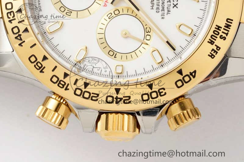 Daytona 116503 BTF 1:1 Best Edition 904L SS Case and Bracelet White Dial SA Packable 2336