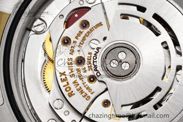 Daytona 116503 Clean 1:1 Best Edition Black Dial on SS YG Bracelet SA4130 V Seasonal 2084