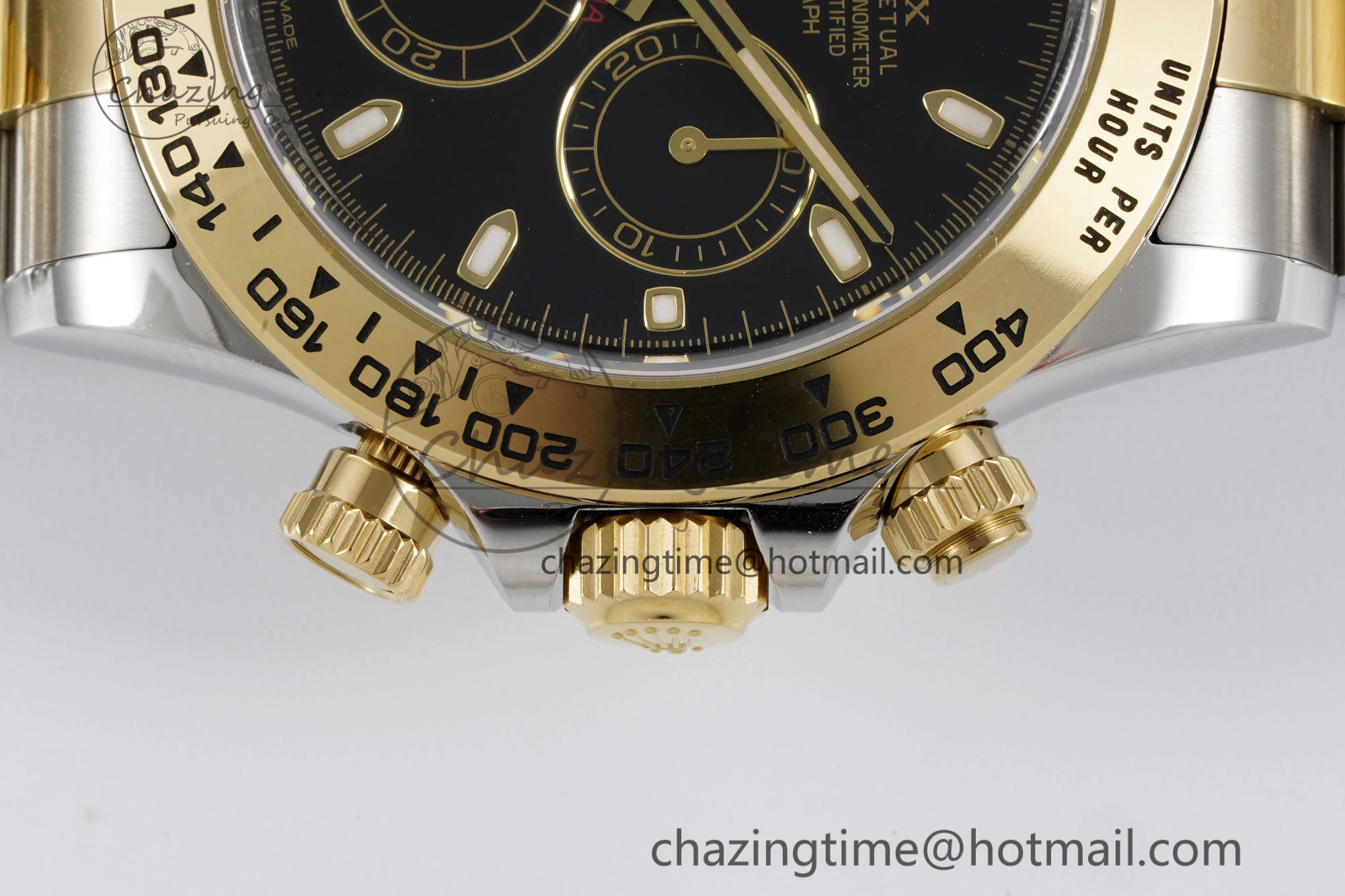 Daytona 116503 Clean 1:1 Best Edition Black Dial on SS YG Bracelet SA4130 V Seasonal 2084