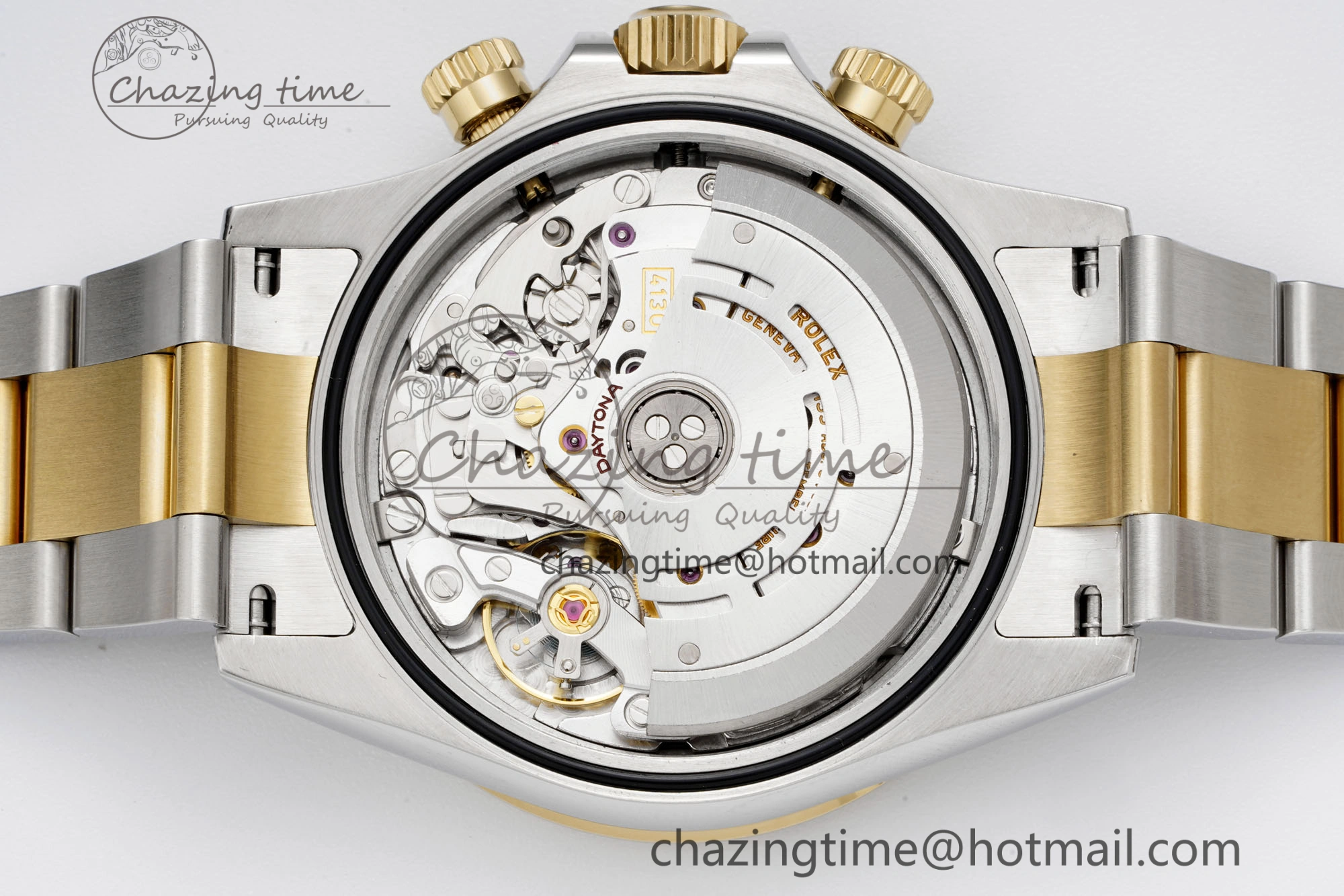Daytona 116503 Clean 1:1 Best Edition Black Diam Dial on SS YG Bracelet SA4130 V Supportive 2083