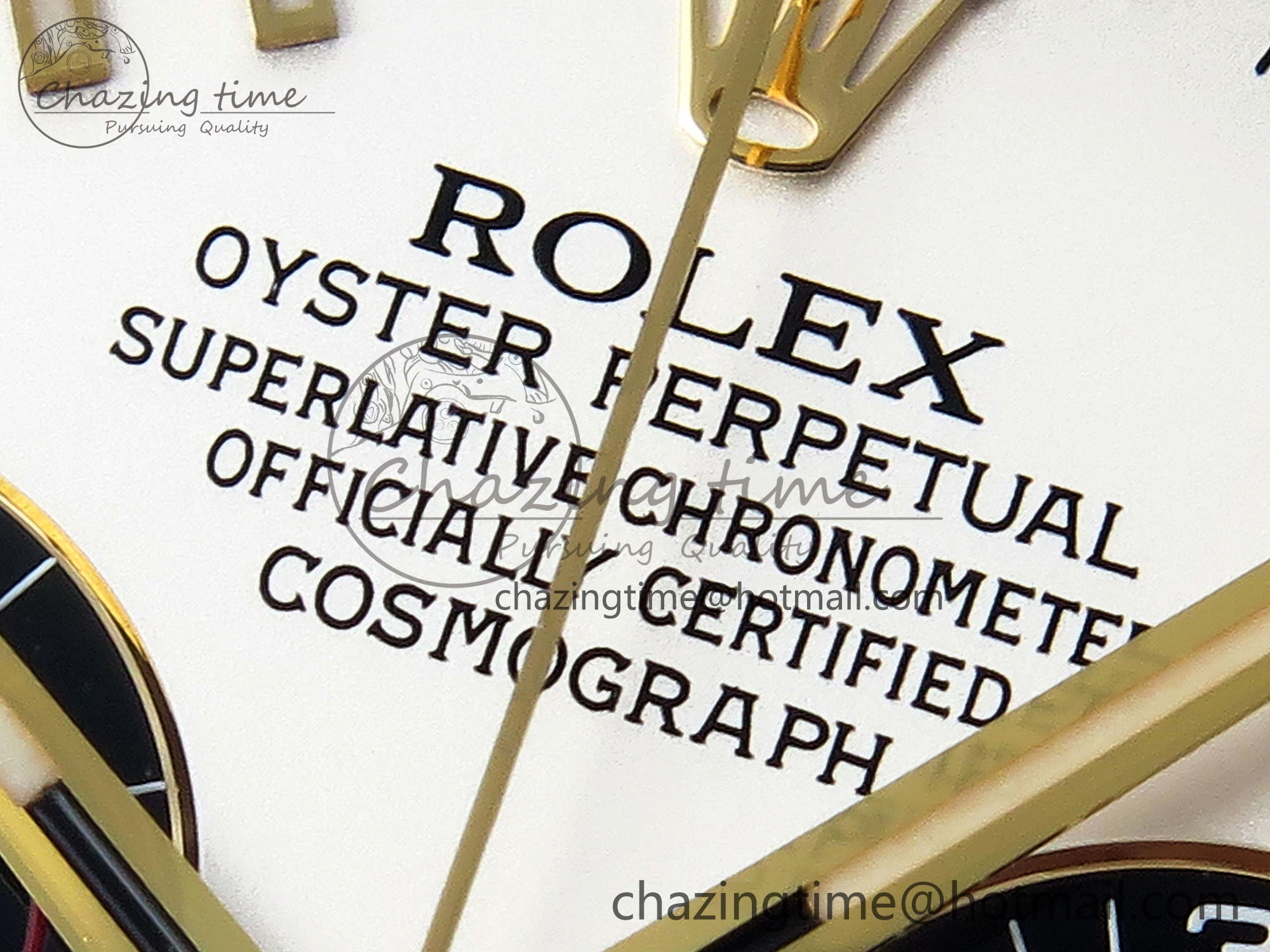 Functional Daytona 116503 Clean 1:1 Best Edition White Dial Arabic Markers on SS YG Bracelet SA4130 V 1946