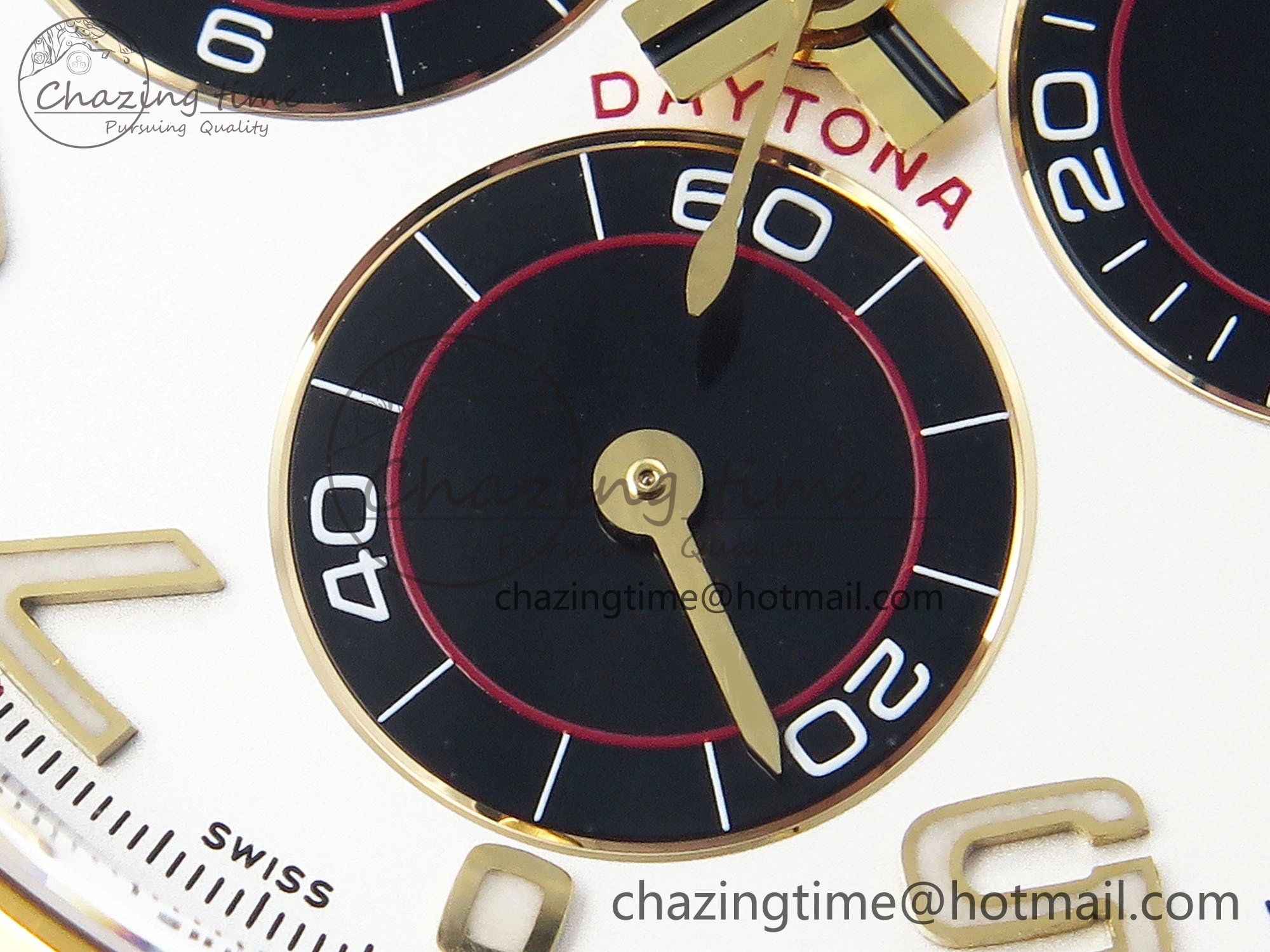 Functional Daytona 116503 Clean 1:1 Best Edition White Dial Arabic Markers on SS YG Bracelet SA4130 V 1946