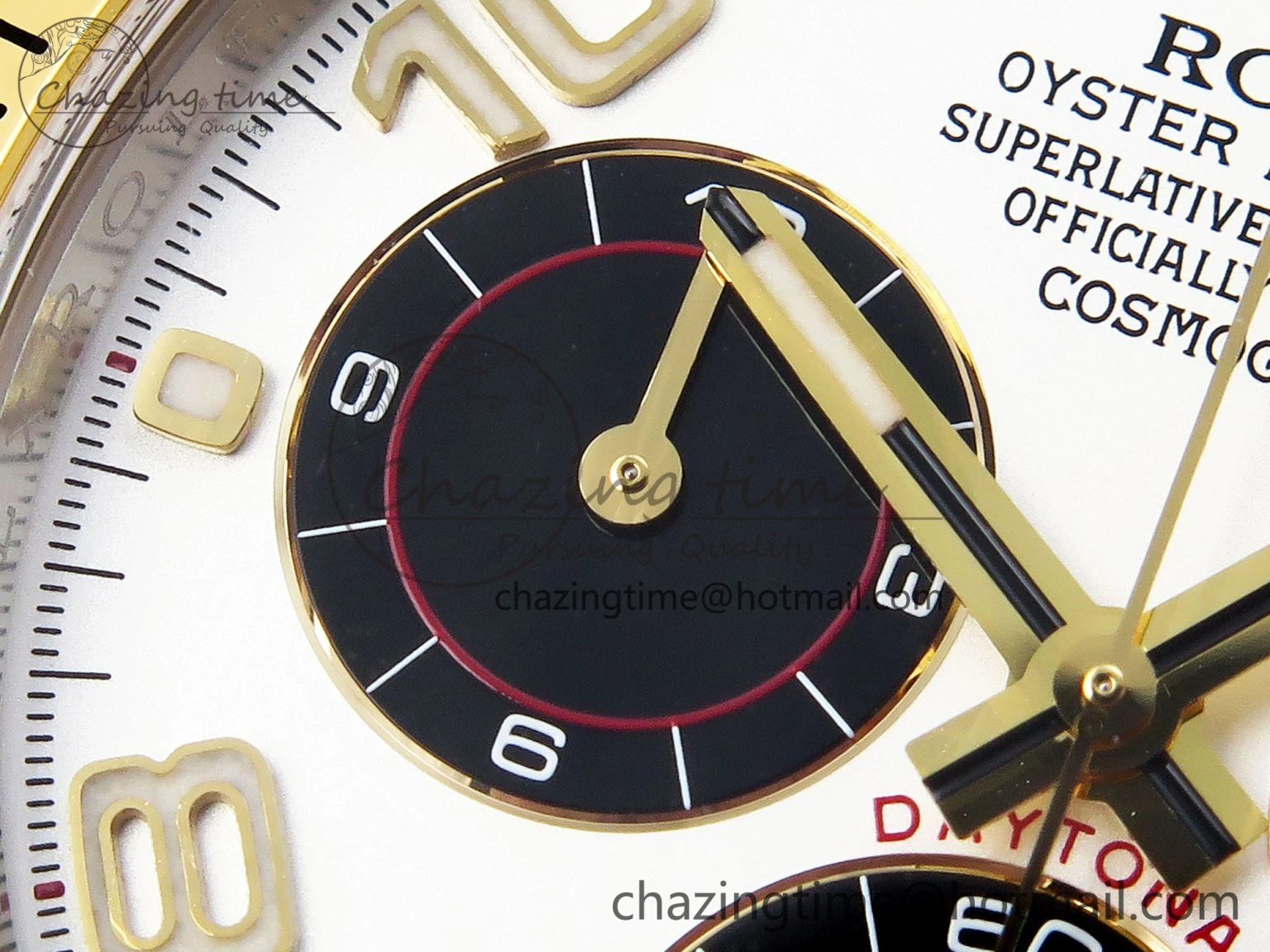 Functional Daytona 116503 Clean 1:1 Best Edition White Dial Arabic Markers on SS YG Bracelet SA4130 V 1946