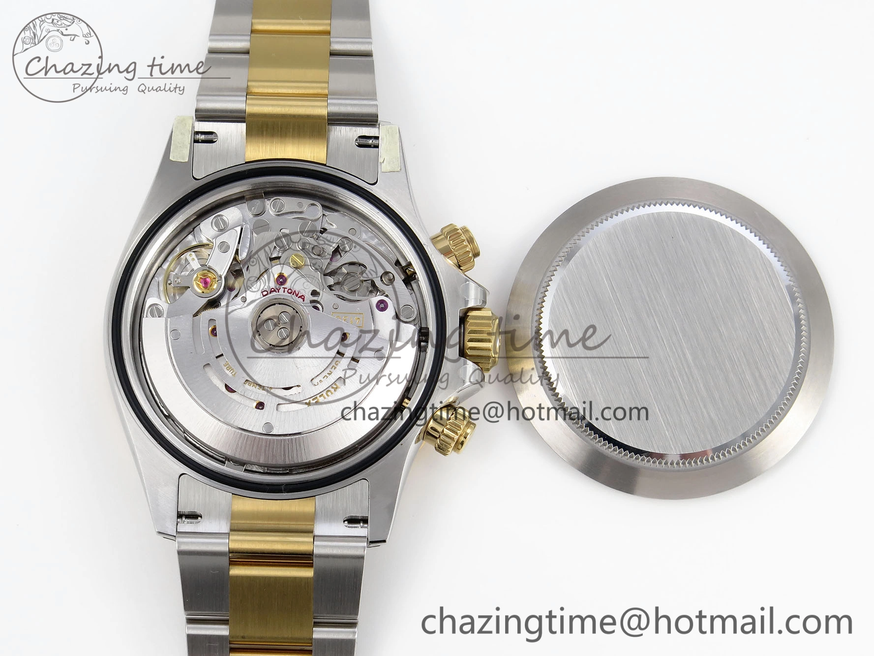 Functional Daytona 116503 Clean 1:1 Best Edition White Dial Arabic Markers on SS YG Bracelet SA4130 V 1946