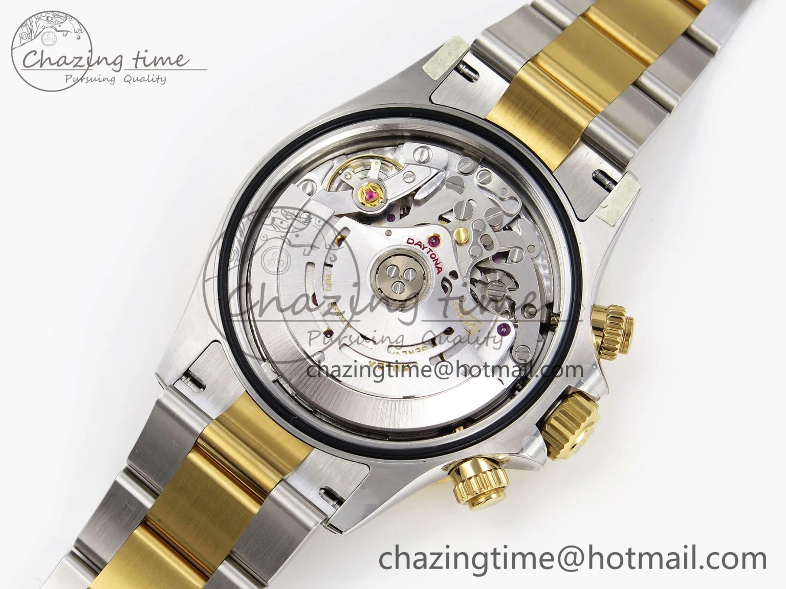 Functional Daytona 116503 Clean 1:1 Best Edition White Dial Arabic Markers on SS YG Bracelet SA4130 V 1946