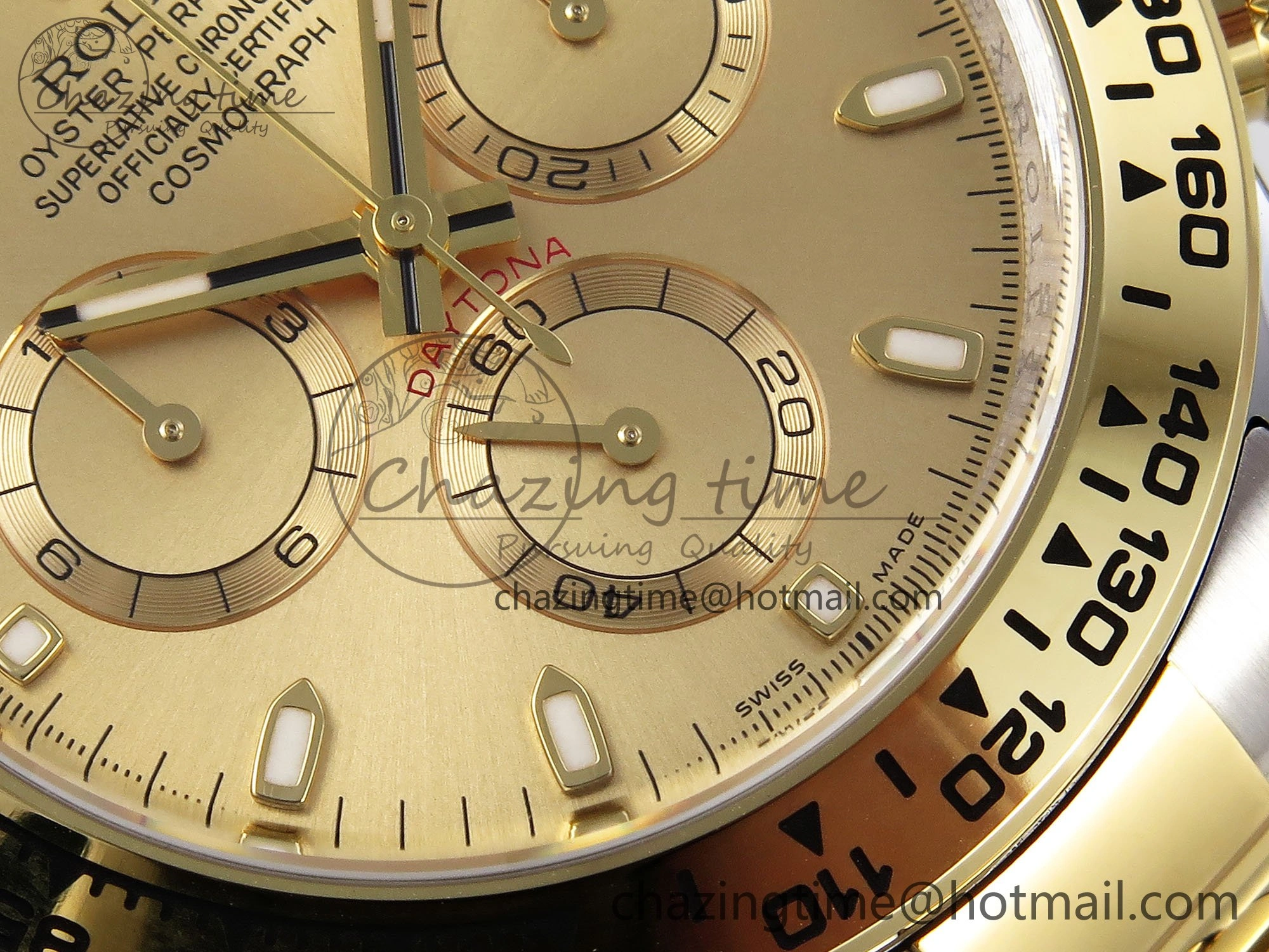 Stylish Daytona 116503 Clean 1:1 Best Edition YG Dial on SS YG Bracelet SA4130 V 1672