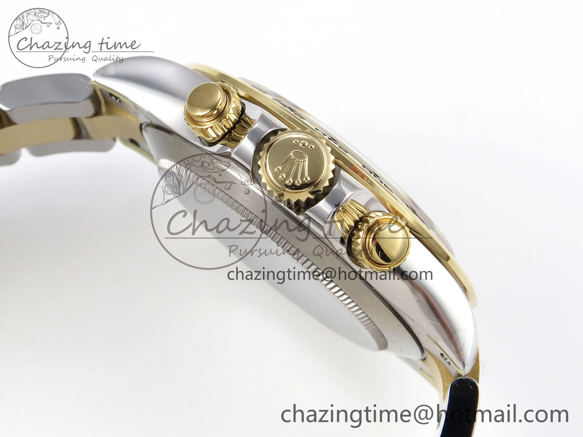 Stylish Daytona 116503 Clean 1:1 Best Edition YG Dial on SS YG Bracelet SA4130 V 1672