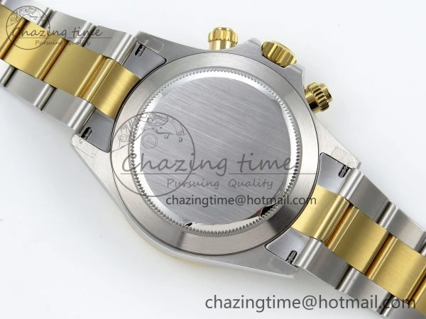 Daytona 116503 QF 1:1 Best Edition Black Dial on SS YG Bracelet SH4130 V3 (Gain Weight) Functional 1727