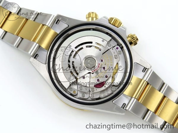Daytona 116503 QF 1:1 Best Edition Black Dial on SS YG Bracelet SH4130 V3 (Gain Weight) Functional 1727