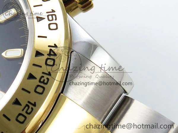 Daytona 116503 QF 1:1 Best Edition Black Dial on SS YG Bracelet SH4130 V3 (Gain Weight) Functional 1727